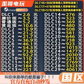 Steam 钱包礼品卡(中国地区)